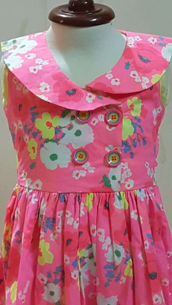 Pink Cotton Frock