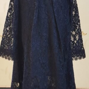 Net Navy Blue Frock