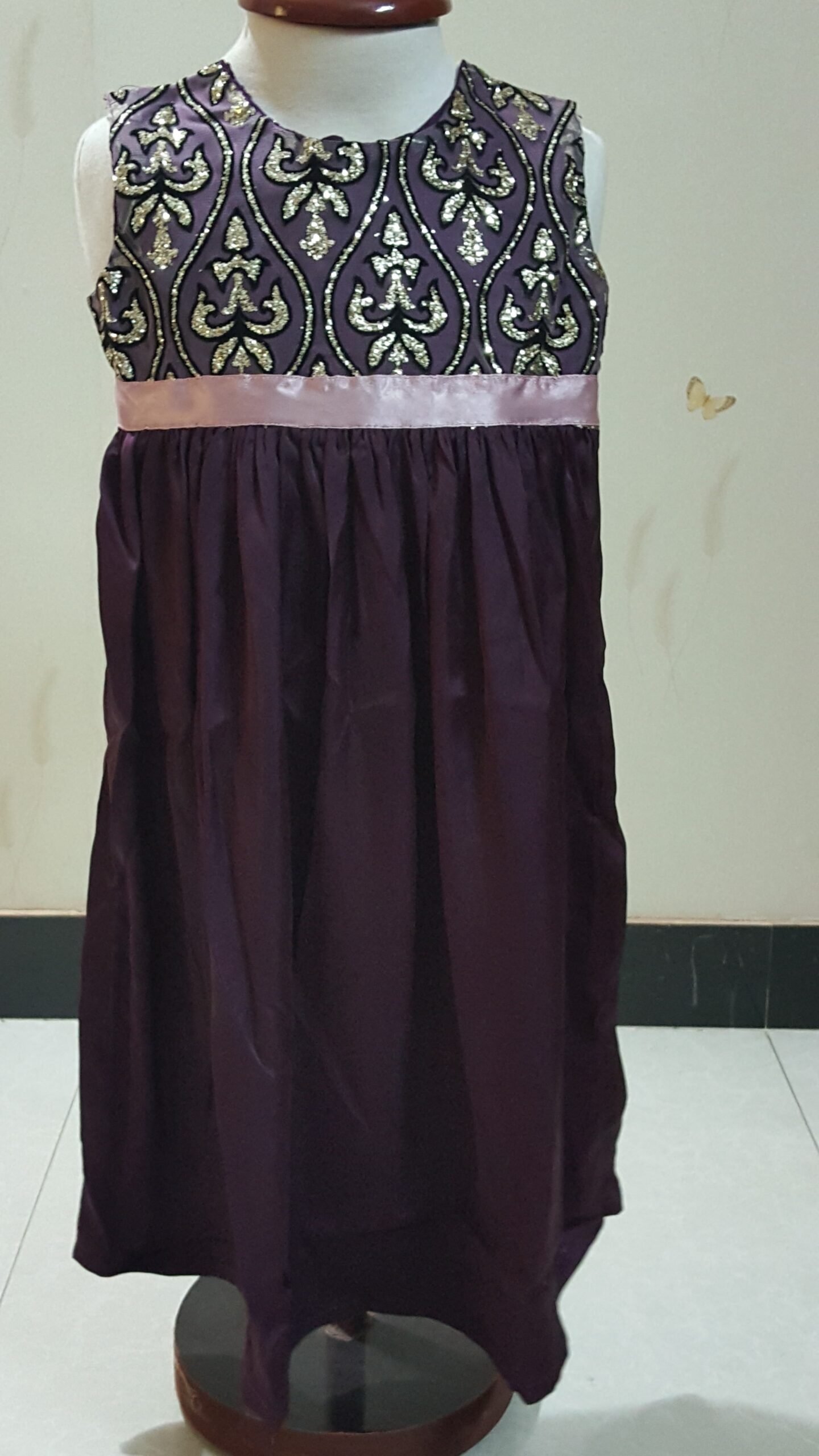 Plum Fancy Frock - Image 2