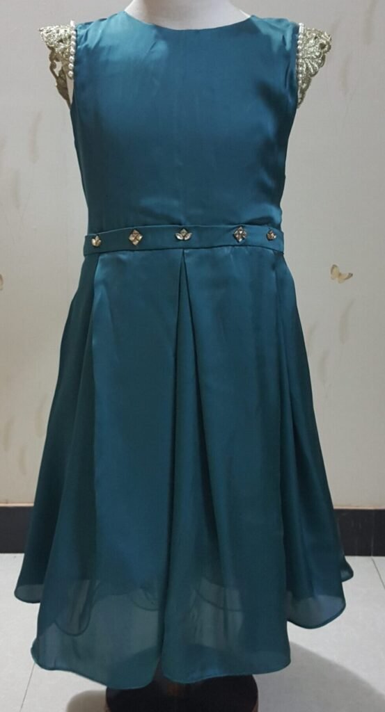 Sea Green Fancy Frock
