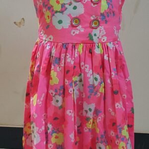 Pink Cotton Frock